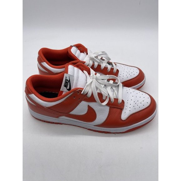Nike Dunk Low By You “Syracuse” Orange White Men Size 12 FN0569-900‎ - Picture 5 of 8